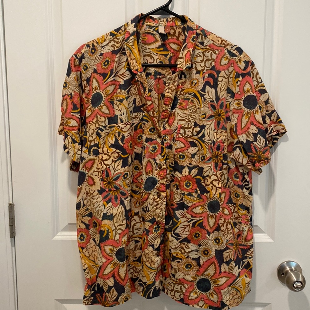 Anthropologie (Pilcro) Surf Shirt (XL)